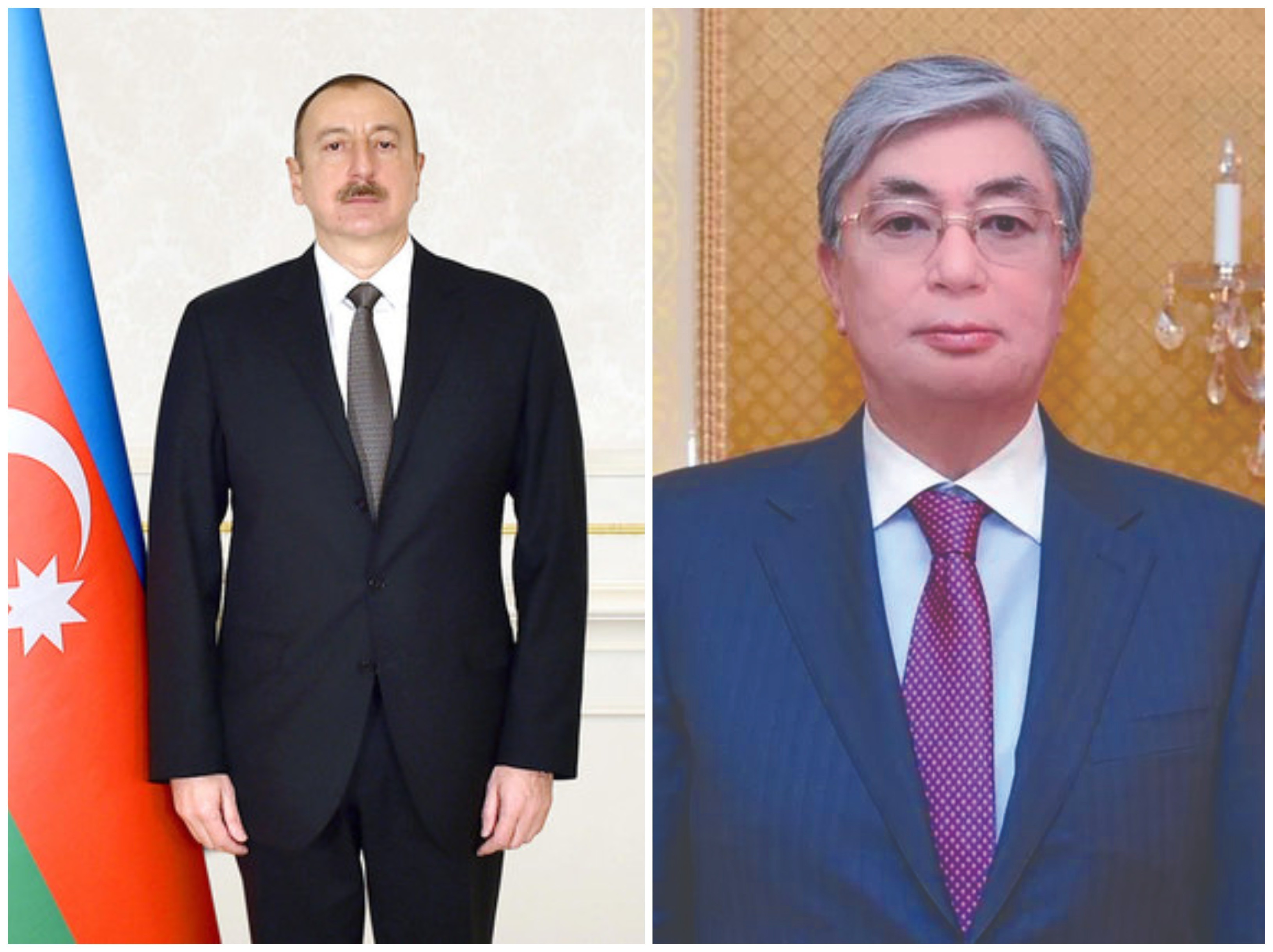 Qazaxıstan Prezidenti Azərbaycan Prezidentini təbrik etdi 