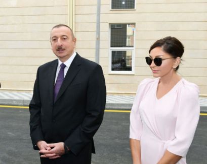 İlham Əliyev və Mehriban Əliyeva açılışda – FOTO 