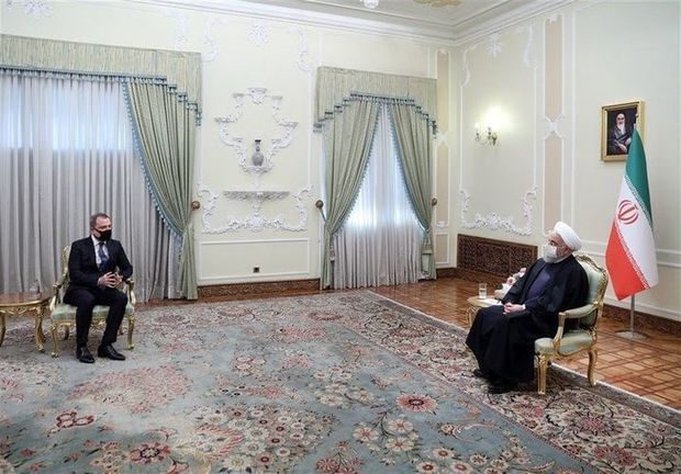 Ceyhun Bayramov İran Prezidenti ilə görüşüb 