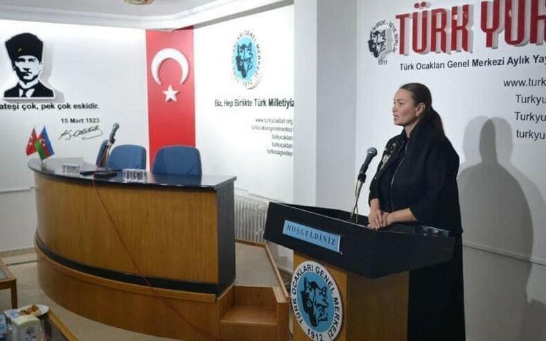 “Türkün taleyi” Ankarada-“Türk Ocakları”da 