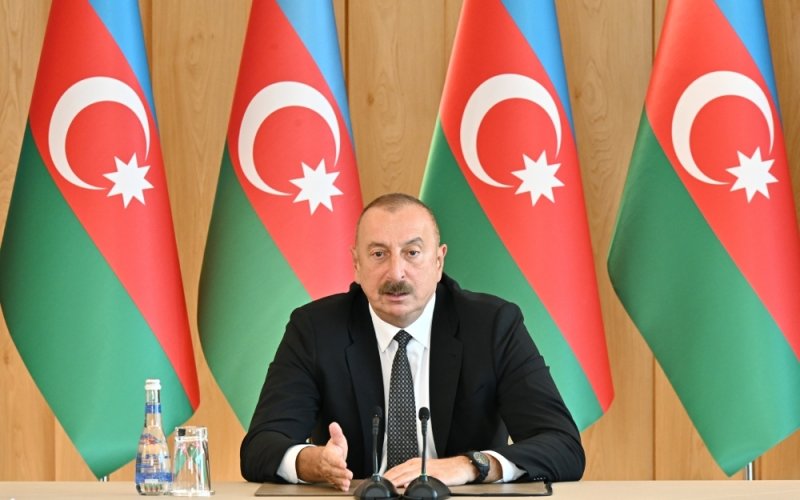 Azərbaycan Prezidenti: “Zəngəzur dəhlizinin reallaşdırılması regionu mühüm nəqliyyat-ticarət qovşağına çevirəcək” 
