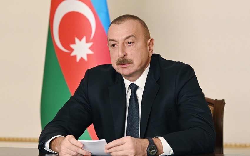 Prezident: “Azərbaycanla Ermənistan arasında ədalətli sülhün təmin edilməsi dövrün tələbidir” 