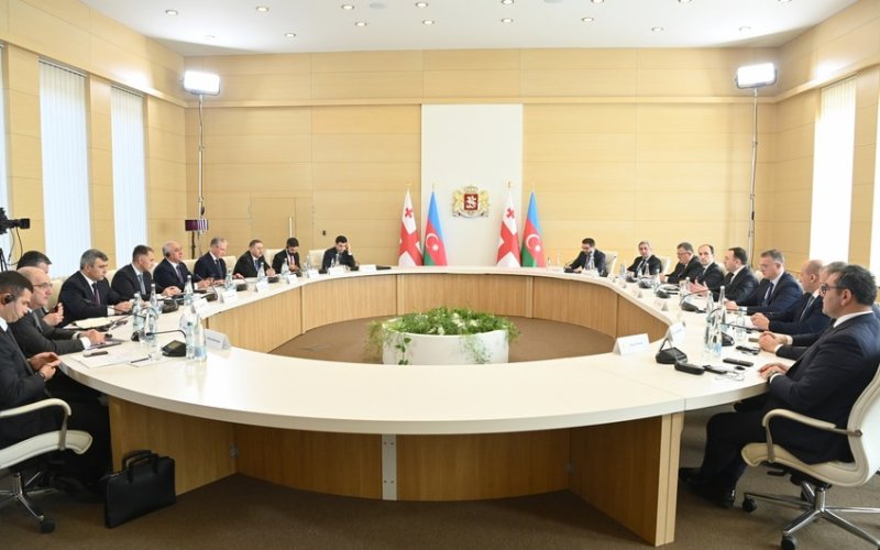 Azərbaycan-Gürcüstan Birgə Hökumətlərarası Komissiyanın 9-cu iclası keçirilib 