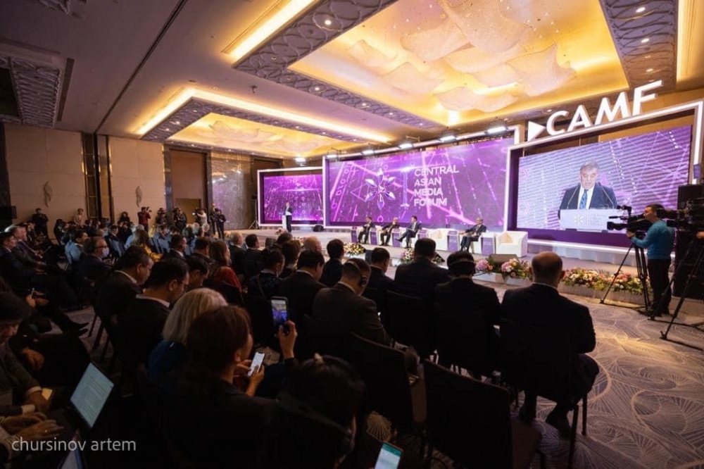 Günay Əfəndiyeva Astanada Mərkəzi Asiya Media Forumunda iştirak edir 